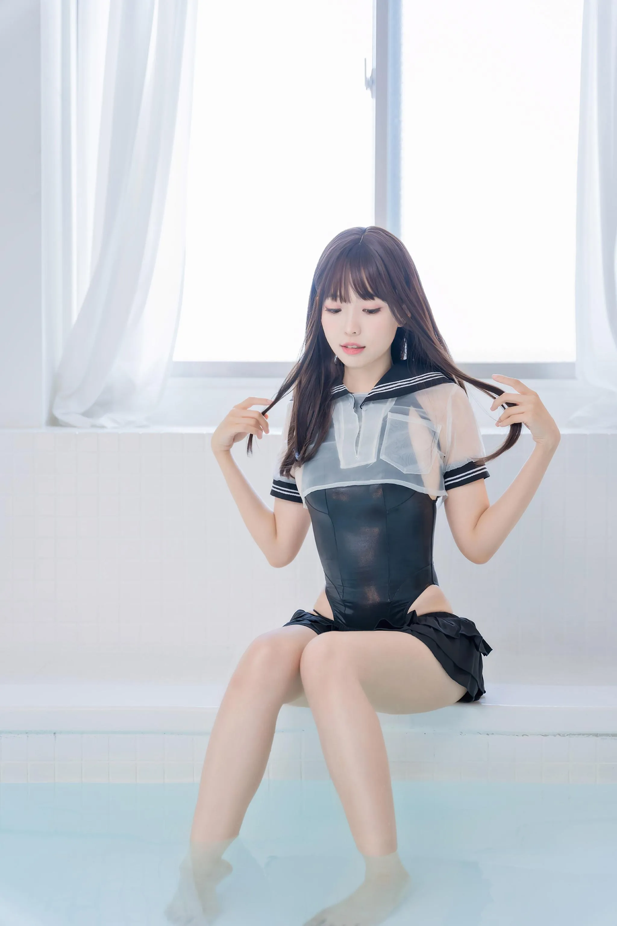 ElyEE子 – NO.75 Racing Swimsuit 競泳水手服 [73P]插图7